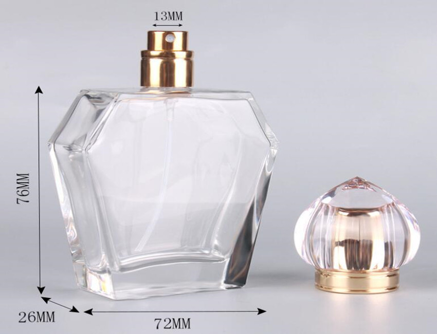 Flat Perfume Bottles Wholesale