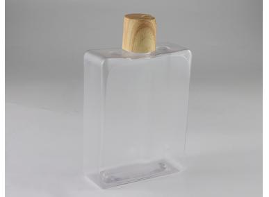 pot de parfum en verre carré